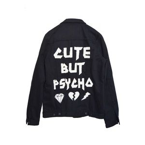 Cute but Psycho denim jacket